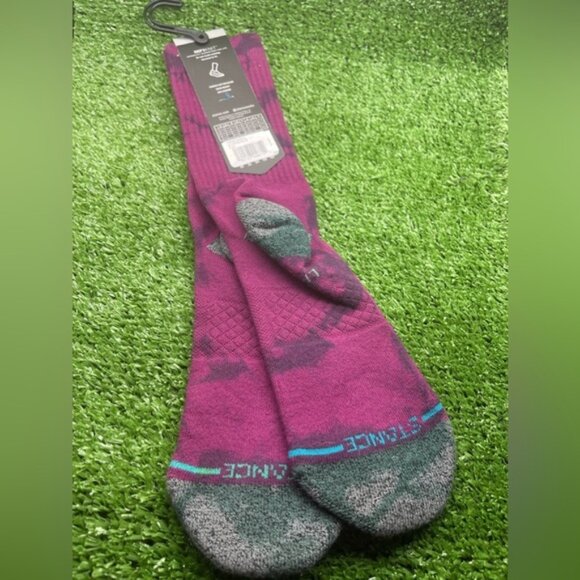 Stance Scarabaeus Crew Socks - Purple, Large, NWT - Picture 4 of 5